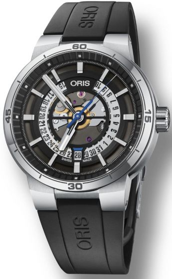 ORIS TT1 ENGINE DATE 01 733 7752 4124-07 4 24 06FC Replica watch